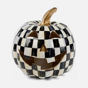 Mackenzie Childs Courtly Check Jacolantern